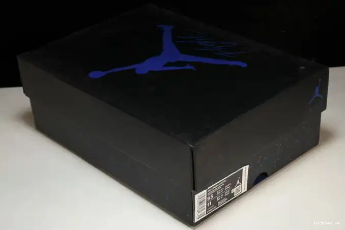 Cheap Kickmax CT8527-018 Jordan Retro Black 4 Game Royal 0519